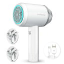 毛玉クリーナー 毛玉取り機 毛玉カット 毛玉取り器 けだまとり 電動 3枚刃モデル高速回転 セーター コート USB充電式 品質
