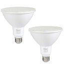 LEDビーム電球 15W LEDビームランプ ビームライト 三年保障 広角照射 IP65防水 軽量デザイン 長寿命 高輝度 E26口金 屋外看板照明 (昼光色 2個セット)