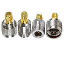 同軸 アダプタ コネクタ キット SMA-N型コネクタキット カバー N-SMAアンテナルータ/Wi-Fiアンテナ/信号延長ケーブル/テレコム/LRM SMA ...