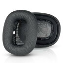 Airpods Maxイヤーパッド 交換用イヤークッション AirPods Maxヘッドフォン用 ニットメッシュキャノピーとメモリーフォーム Alppe Airpods Maxノイズキャンセリングオーバーイヤーヘッドホンに対応 (スペースグレー)