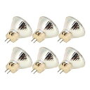 3W LED電球 MR11 GU4口金 スポットライト ハロゲン電球相当 調光不可 6個セット (ウォームライト)