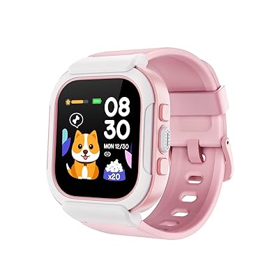 スマートウォッチ キッズ 子供用 腕時計 smart watch for kids 歩数計 9種類のスポーツモード カスタマイズ可能な文字盤 ゲーム機能 Bluetooth通知搭載 1.4”スクリーンサイズ 3〜12歳 男の子 女の子 入園入学祝い