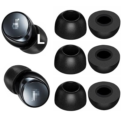 Soundcoreイヤホン用ウレタン製低反発イヤーピース Soundcore Life P3／P2／P2Mini用 Soundcore Liberty 4／3Pro／2Pro／Neo 2用 低反発ウレタン製イヤーピース 記憶フォームイヤーチップ Fi