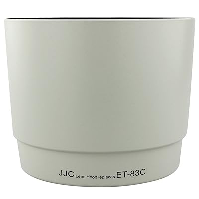 レンズフード 白 Canon ET-83C 互換 EF 100-400mm F4.5-5.6L IS USM レンズ 用 可逆式