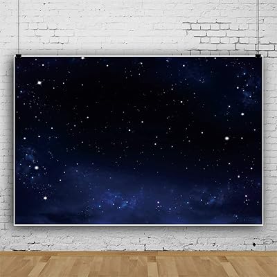 星空の背景 星 宇宙 背景布 2.2x1.5m 撮影用 背景 青い 写真撮影用 装飾背景 写真背景布 背景幕 撮影 ..