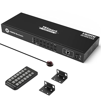 HDMI 切り替え器 8入力1出力 HDMI 切替器 8ポート 4K@60Hz 8台パソコン1ディスプレイ用 HDMIセレクター HDMI スイッチ 音声分離器 EDID機能 HDCP2.2 RS232、LANポート 自動スキャン機能 自動検出機能 HDMI 切り替え器 8入力1出力 HDMI 切替器 8ポート 4K@60Hz 8台パソコン1ディスプレイ用 HDMIセレクター HDMI スイッチ 音声分離器 EDID機能 HDCP2.2 RS232、LANポート 自動スキャン機能 自動検出機能