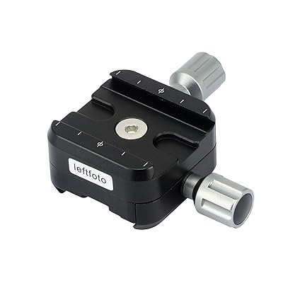 Arca Swiss RRSレールプレート用クイックリリースクランプ ノーダルスライドレールクランプ サブエンド/双方向調節可能 両面