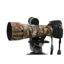 レンズ保護カバーは、ニコンAF-S 500mm F5.6E PF ED VRレンズ適用迷彩スリーブコート用カメラレンズ防水ケース(ブラウンジャングル)に適合して...