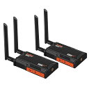 ワイヤレス hdmi 送受信機、1080P HD無線HDMI 820フィート(250m)、 2.4G/5GワイヤレスHDMI拡張キット、赤外線リモコン機能付き無線HDMI送信機、デジタル一眼レフカメラ、ビデオカメラ、ノートパソコン、Netflix、P