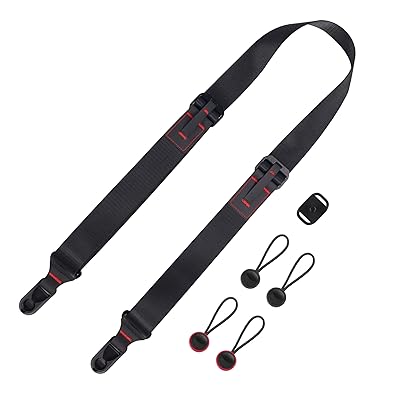カメラストラップ 幅35mm アンカーリンクス 一眼レフ・ミラーレスカメラ・デジカメなど用 調節可能 ク..