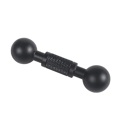 アルミニウム合金 17mm ダブルボールヘッド接続ボール延長ロッドカメラブラケット アクションカメラ スマートフォン GPSブラケットコンバーター用 アルミニウム合金 17mm ダブルボールヘッド接続ボール延長ロッドカメラブラケット アクションカメラ スマートフォン GPSブラケットコンバーター用