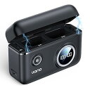 NP-FW50 バッテリー 充電器 PD (バッテリー2個同時充電/USB-C 充電ポート/PD18W 高速充電/LED数字表示/SDカード収納付き) For ...