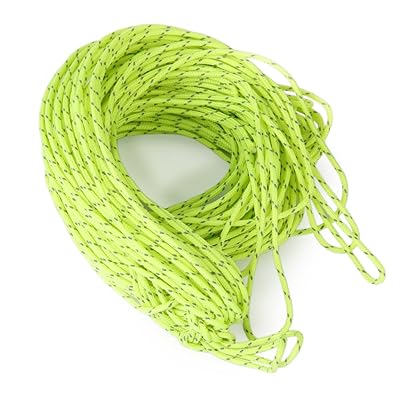 Generic 【ノーブランド品】テント用 蛍光ロープ アウトドア 20m グリーン(1.8mm) Generic 【ノーブランド品】テント用 蛍光ロープ アウトドア 20m グリーン(1.8mm)