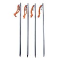 チタンペグ 30cm 4本 300mm テントくい チタン製ペグ peg 止めくぎ 掛けくぎ tent peg テントの網 テント杭(4)