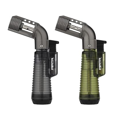 【高い品質】(2個セット) トーチ ライター ガスライター 携帯便利 注入式 ジェットライター 防風 充填式 直噴ターボライター 火起こし キャンドル着火用ガス...