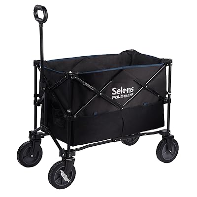 キャリーワゴン 折りたたみキャリーカート 耐荷重100kg 大容量 3/8ネジ付き ブームアームなど装着 アウ..