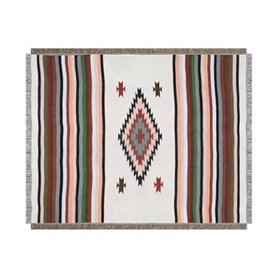 マルチカバーメキシカンラグ ネイティブ柄 オルテガ柄 キャンプラグ サドルブランケット 車中泊マット ..