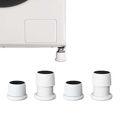 洗濯機用防振かさ上げ台 高さ調整 防音/防振ゴムマット 洗濯機用置き台 防振ゴム 洗濯機かさ上げ台 洗濯機 騒音軽減 振動吸収マット 4点セット 洗濯機用防振かさ上げ台 高さ調整 防音/防振ゴムマット 洗濯機用置き台 防振ゴム 洗濯機かさ上げ台 洗濯機 騒音軽減 振動吸収マット 4点セット