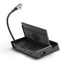 Steam Deck用ドック HDMI 2.0/4K@60Hz モジュールデザイン 3-in-1 高速充電 保護カバー対応 NS・スマホ・ノットPC対応「SteamDock」|詳細画像