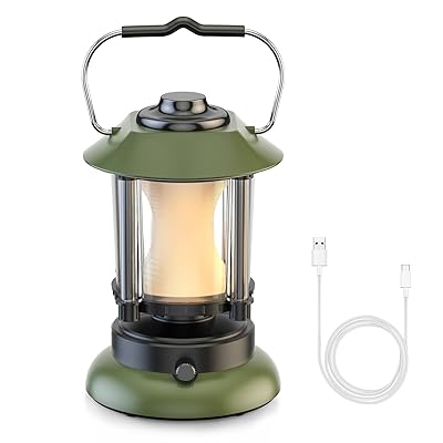 【新モデル】 LEDランタン キャンプランタン 2WAY給電 充電式 電池式 キャンプライト レトロ風 無段階調光・調色 暖色 昼光色 混合色 らんたん おしゃれ アウトドア 車中泊 キャンプ 登山 夜釣り 防災 停電 緊急 非常用 ソロキャンプ（ダ