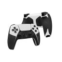 【 グリップ力強化 & 吸汗力強 & ボタン図形付き 】 PS5 コントローラーグリップ Proバージョン アンチスリップテープ PS5 滑り止め グリップ テ...