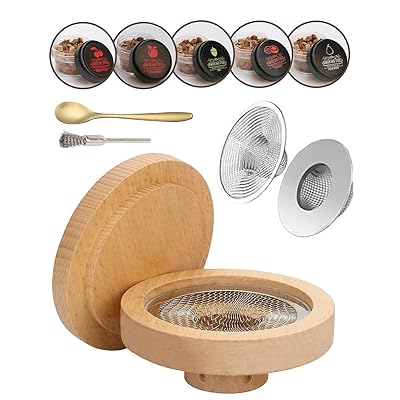 カクテル スモーカー カクテル スモーク ウイスキー スモーカー キット 5種類の木製チップ付き 燻製器 グラス 燻製 ウイスキー 燻製キット カクテルスモーカ...