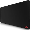 マウスパッド 大型 900*400*3mm XXL 耐久性良い 防水 ゲーミング/オフィス/自宅/PCなどに最適 ブラック JP500(2)