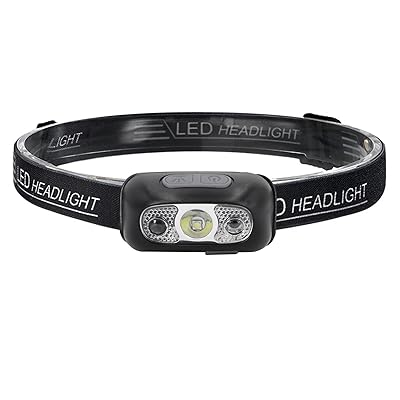 ヘッドライト USB充電式 LED アウトドア用ヘッドライト 38g超軽量 センサー検知 IPX5防水 500ルーメン ヘッドランプ 小型へっどらいと SOS点滅 高輝度 45°角度調整可能 頭につけ 釣り/散歩/登山/キャンプ/作業/防災/停電用