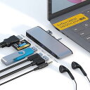 Surface Laptop 6/Surface Laptop 5/Laptop 4/Laptop 3 USB ハブ 4K@30Hz HDMI + USB 3.0*2 +Type-C + SD/TFカードスロット + 3.5mmオーディオポートに拡張(2)