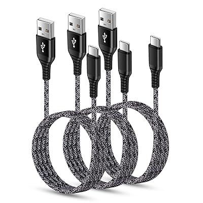 USB Type C ケーブル iPhone15 充電ケーブル 【1.83m 3本】 3A急速充電 QC3.0対応 ...