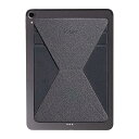 X iPadスタンド タブレットスタンド 粘着式 9.7インチ/10.2インチ/10.5インチ/12.9インチに対応 極薄 超軽量 折りたたみ 角度調整可能 収納便利 持ち運び便利(2)