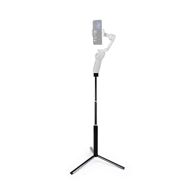 DJI OM 5 4 / Osmo Mobile 6 3 2 / Zhiyun用の Selfieスティック三脚延長ロッド、アルミニウム合金延長ロッド+アルミニウム合金三脚。 (DJI OMおよび携帯電話は含まれません) DJI OM 5 4 / Osmo Mobile 6 3 2 / Zhiyun用の Selfieスティック三脚延長ロッド、アルミニウム合金延長ロッド+アルミニウム合金三脚。 (DJI OMおよび携帯電話は含まれません)