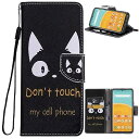 FOR Galaxy A52 5G SC-53B ケース スマホケース 手帳型 ケース FOR Galaxy A52 5G SC-53B カバー 猫 ストラップ...