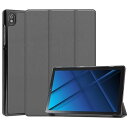 For Lenovo tab 6専用 ケース LeTrade スタンド 機能付き 三つ折 高級PUレザー 超薄型最軽量 傷つけ防止 保護ケース カバー Leno...