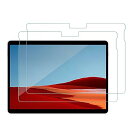 2枚入り Surface Pro 10 / surface pro9 / surface pro8 / surface pro X 13インチ 用のガラスフィルム保護 強化 3D タッチ ガラス フィルム飛散防止 指紋防止 気泡防止 撥水撥油 高透過(2)