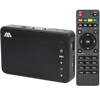 メディアプレーヤー MP4プレーヤー最大解像度3840*2160p 4kマルチメディアプレーヤーHDMI 1080PメディアドプレイヤーUSBメモリ SDカード...