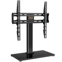 テレビスタンド 壁寄せ ロータイプ tvスタンド テレビ台 32~60インチ対応 VESA/横100〜400mm/縦100〜400mm 耐荷重40kg 9段階高...