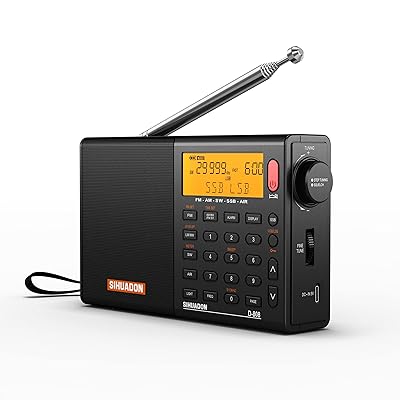 D-808 ポータブルラジオ FM/AM/SW/LW/エアバンド ポケットラジオ SSB/BCL/DSP/RDS 高感度 小型 超軽量 電池式 充電式 オートオフ機能付き 操作簡単 日本語説明書付き D-808 ポータブルラジオ FM/AM/SW/LW/エアバンド ポケットラジオ SSB/BCL/DSP/RDS 高感度 小型 超軽量 電池式 充電式 オートオフ機能付き 操作簡単 日本語説明書付き