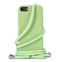 iPhoneSE ケース 第2世代 第3世代 iPhone 8 ケース iPhone 7 ケース iPhone 6 ケース 2020 新型 第2世代 第3世代 液体シリコーン ランヤード ネックストラップ 調節可能なネックレス(2)