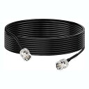 3G SDI HD-SDIケーブル BNCケーブル 超高伝播速度 細くて短い (Belden 1855A) 3M サポート HD-SDI/3G-SDI/4K/8K SDI ビデオケーブル 精密ビデオケーブル
