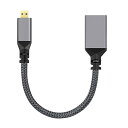 4K Type-D Micro HDMI 1.4オス→HDMIメス延長ケーブル DV MP4 カメラ DC ノートパソコン用