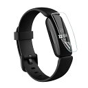 【2枚セット】For Fitbit Inspire 2 フィルム フィットビット Inspire2 保護フィルム TPU製・縁を浮かない・高透過率・超薄型・指紋防止・画面鮮やか高精細・貼り付け簡単 Fitbit Inspire 2 対応(2)