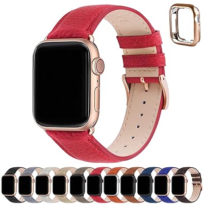 アップルウォッチ バンド Apple Watch バンド アップルウォッチベルト 本革 装着簡単 保護ケース付き レディース メンズ 1/2/3/4/5/6/7/8/9/SE/SE2/Ultra/Ultra2シリーズ対応(42mm 44mm 45mm アップルウォッチ バンド Apple Watch バンド アップルウォッチベルト 本革 装着簡単 保護ケース付き レディース メンズ 1/2/3/4/5/6/7/8/9/SE/SE2/Ultra/Ultra2シリーズ対応(42mm 44mm 45mm