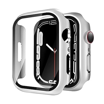 for iWatch用 Series SE2/SE/6/5/4 40mm ケース ォッチSE2/SE/6/5/4 40mm ケース PC素材 光沢式 ォッチ カバー ガラスフィルム 一体型 日本旭硝子材 二重構造 iWatch用 カバー 全面保護 強