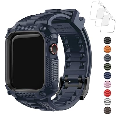 コンパチブル Apple Watch バンド44mm 45mm iWatch シリーズ 9/8/7/6/5/4/3/2/1/SE2/SE/Ultra2/1対応します アップルウオッチ バンド 一体型 バンパーケース付き 装着簡単 耐久性 衝撃吸収 工 コンパチブル Apple Watch バンド44mm 45mm iWatch シリーズ 9/8/7/6/5/4/3/2/1/SE2/SE/Ultra2/1対応します アップルウオッチ バンド 一体型 バンパーケース付き 装着簡単 耐久性 衝撃吸収 工