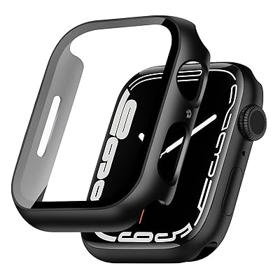 対応 Apple Watch ケース 40mm アップルウォッチ カバー PC素材 Apple Watch カバー 全面保護 二重構造 アップルウォッチ ケース ガラスフィルム 一体型 Apple Watch se2/se/6/5/4 アップルウォッ