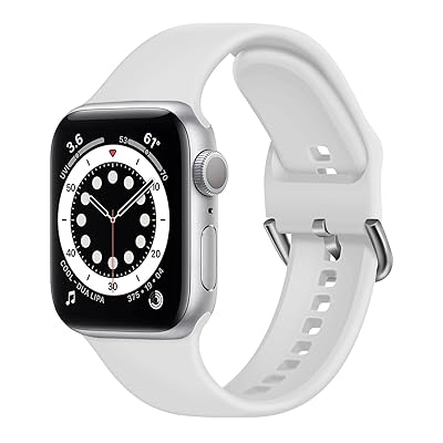 コンパチブル Apple Watch バンド 45mm 44mm 42mm 41mm 40mm 38mm、ソフトシリコンスポーツ防水交換バンドコンパチブルアップルウォッチシリーズUltra 9 8 7 6 5 4 3 2 1 SE(38mm/40mm