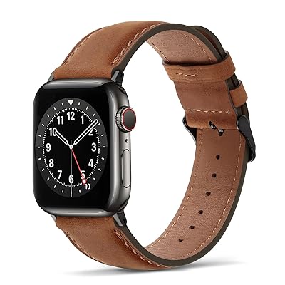 コンパチブル Apple Watch バンド 49mm 46mm 45mm 44mm 42mmアップルウォッチ バンド， 高級 本革 交換バンド ビジネス Apple Watch Ultra2 Ultra シリーズ10/9 / 8 /7 / 6 /