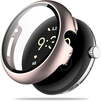 Google Pixel Watch 2/Pixel Watch 1 用 ケース 保護 ガラスフィルム 一体型 PC+TPE材質 二重構造 全面保護 超薄型 高耐久 装着簡単 耐衝撃 対応 Google Pixel Watch 2/1保護ケース 高透 Google Pixel Watch 2/Pixel Watch 1 用 ケース 保護 ガラスフィルム 一体型 PC+TPE材質 二重構造 全面保護 超薄型 高耐久 装着簡単 耐衝撃 対応 Google Pixel Watch 2/1保護ケース 高透