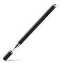 スタイラスペン タッチペン スマホ Phone Pad スタイラスペン Android スマートフォン タブレット用 ペン ディスク+導電繊維(2in2)ペン先...